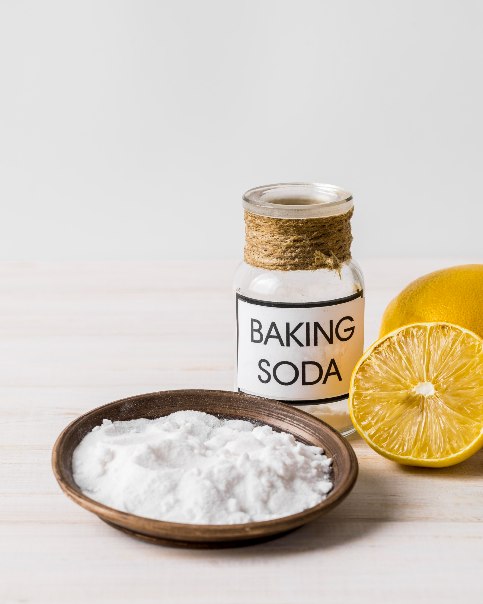 Cleaning drains with baking soda and vinegar
